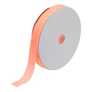 Unique Bargains Soft Single Face Spool Silky Velvet Ribbon for Bouquets DIY Crafts - 1 of 3