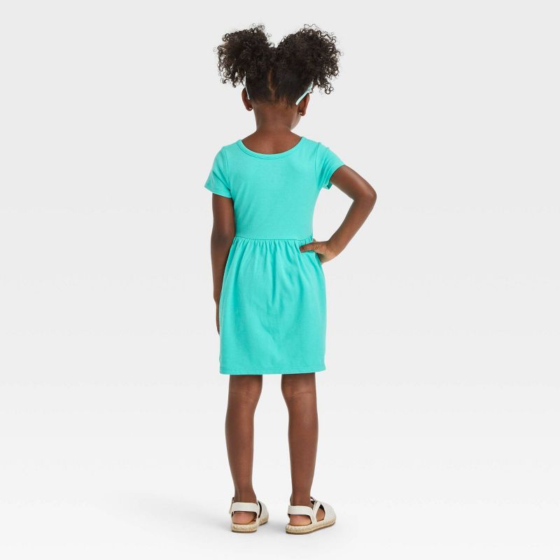 Toddler Girls' Short Sleeve Dress - Cat & Jack™, 2 of 10