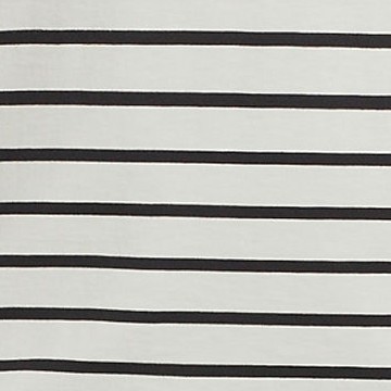 ivory/black breton stripe