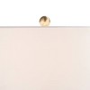 Possini Euro Design Possini Euro Grace 30" High Pearl White Glass Table Lamp - 3 of 4
