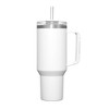 Hyleory Stylish 40oz Stainless Steel Water Tumbler with Leak-Proof Lid & Straw - Your Hydration Hero - 2 of 4