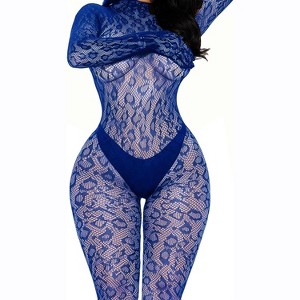 Avidlove Body suits for Women Lace Fishnet Stockings One Piece
