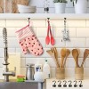 LunaLulinlk Magnetic Hooks, Heay Duty Magnets with Hook for Refrigerator, Magnetic Hook for Cruise Cabins, Classroom, Black, Pack of 6 - 4 of 4
