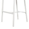 PAGED Outdoor Dining Chairs Set of 2 Aluminum Frame Outdoor Chair with Barrel Back Design and Rope Weaving for Poolside, Balcony, Lawn - 4 of 4