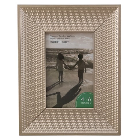 Northlight Honeycomb Rectangular Picture Frame for a 4" x 6" Photo - 13.25" - Champagne Gold - image 1 of 4