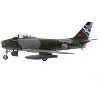 Canadair Sabre Mk.6 Fighter Aircraft "23622, 430 Squadron" (1950s) Royal Canadian Air Force 1/72 Diecast Model by Hobby Master - 2 of 4
