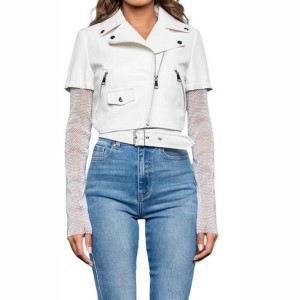 Women's Acerola Moto Jacket - AZALEA WANG - 1 of 4