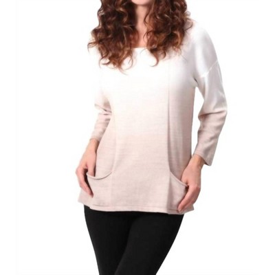 Women's Ombre Pocket Top - ANGEL
