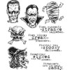 Tim Holtz Cling Stamps 7"X8.5" - 2 of 3