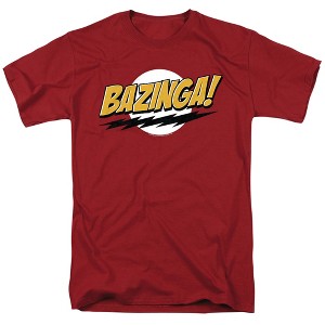 Big Bang Theory Bazinga Adult T-Shirt - 1 of 4