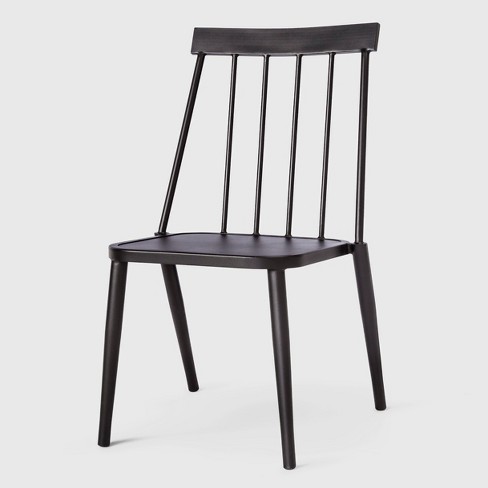 Windsor Metal Stack Patio Club Chair Black Project 62 Target