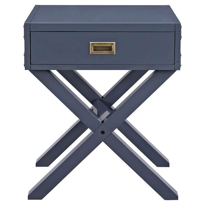 Baby Relax Georgia Campaign Nightstand - Blue, 1 of 6