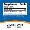 Nutricost Potassium (99 mg) Magnesium (210 mg) Citrates, 240 Capsules - GMO-Free, Gluten Free - 2 of 4