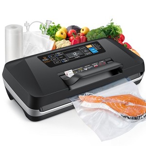 Teendow 95KPa Vacuum Sealer Machine for Wet & Dry Foods, Automatic