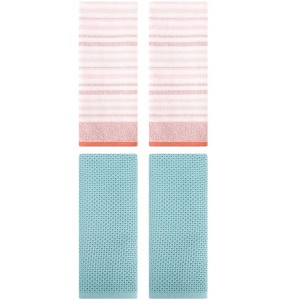 REGALWOVEN 4 Pcs Solid Bathroom Hotel and Spa Waffle Cotton Hand Towels - 1 of 4