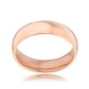 Slickblue Contemporary 5mm Wedding Band - Unisex Stainless Steel, Rose Gold/Gold/Silver, Sizes 5-14 - 3 of 4