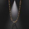 Paperclip Chain Necklace or Bracelet for Women or Men Stainless Steel Ginger Lyne Collection - 3 of 4