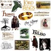 Lord of The Rings Hobbit Lifestyle 100ct Vinyl Large Deluxe Stickers Variety Pack - 2 of 4