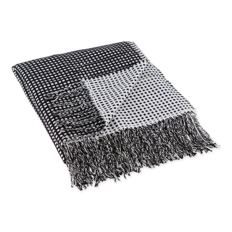 50"x60" Waffle Knit Throw Blanket - Design Imports, 1 of 13