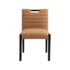 Meridian Furniture,Aimee Vegan Leather Dining Side Chair, Set of 2 - 3 of 4