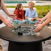 Tiki Glass Fireplace Guard For Propane Outdoor Fireplaces Clear - 2 of 4