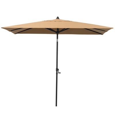 Pellebant 9 x 5 FT Patio Outdoor Rectangular Market Umbrella