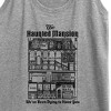 Women's - Disney - Haunted Mansion Parks Attraction Graphic Racerback Tank - 2 of 4