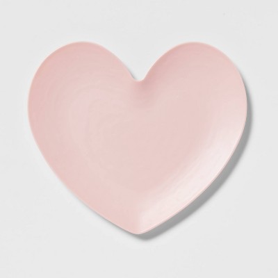Checkered Heart Shaped Paper Plate - Little Color Company