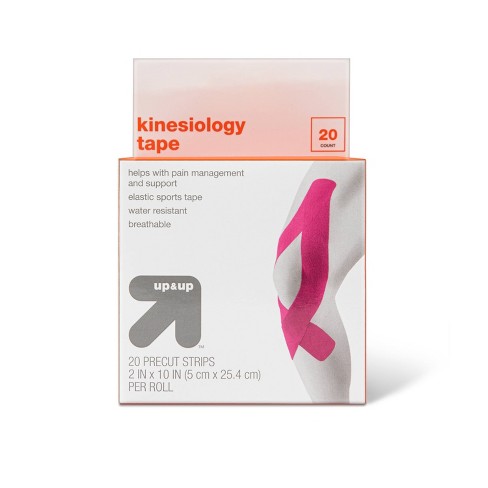 Pre-cut Kinesiology Tape - 2in X 10in - Pink - Up & Up™ : Target