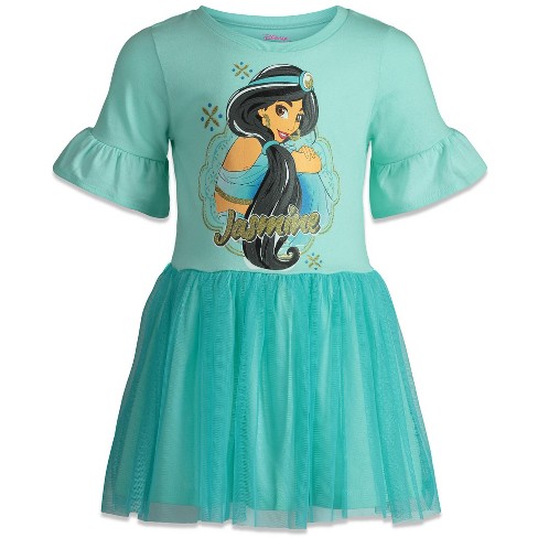 Disney Princess Jasmine Toddler Girls Tulle Dress 4t Target