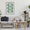Stupell Industries Green Book Club Tickets Floating Frame Canvas Art - 3 of 4