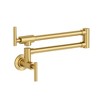 Wall Mounted Pot Filler with Double Handles (Valve Included) - 2 of 4