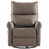 NicBex Recliner Chair Modern Rocking Chair with Side Pocket Swivel Accent Chair Glider Chair Comfy Chair for Living Room, Bedroom - 3 of 4
