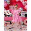 2Bunnies Girls' 2T-8Y Glossy Organza Babydoll Bow Dress - 3 of 4
