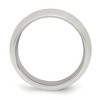 Black Bow Jewelry Men's 8mm Sterling Silver Polished Domed Comfort Fit Band - 2 of 4