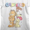 Garfield Vintage-Style Art Women's White Short Sleeve Crew Neck Tee - 2 of 3
