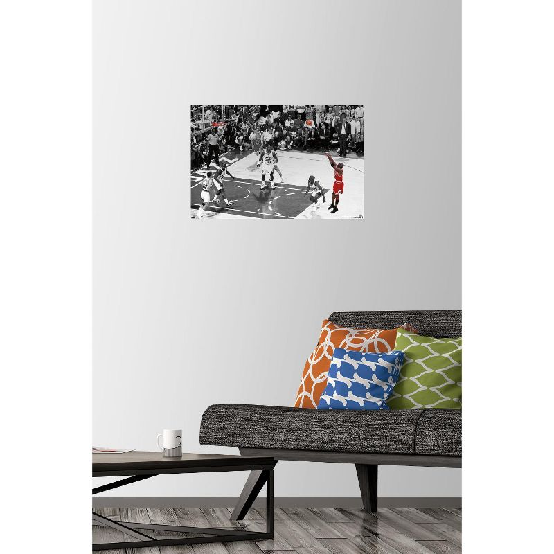 Trends International Michael Jordan - The Shot Horizontal Unframed Wall Poster Prints, 2 of 7