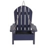 The Lakeside Collection Hanging Beach Chair with Mesh Bottom Bird Feeder - 2 of 4