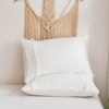Macrame Tassel Pillowcases – Soft Decorative Pillow Covers with Fringe, Boho Style Deep Pocket Design, Queen/King/Body Options - 3 of 4
