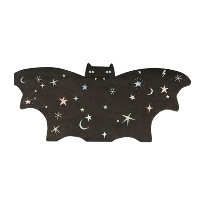 Meri Meri Sparkle Bat Napkins