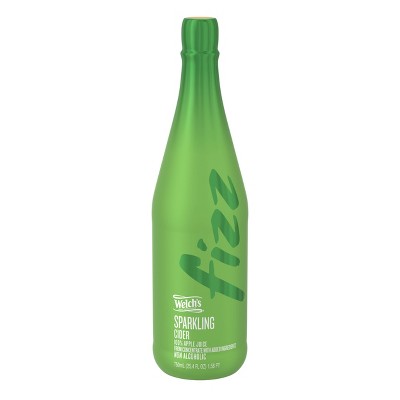 Welch's Sparkling Cider Premium Fizz - 25.4 fl oz Glass Bottle