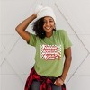 Simply Sage Market Cookie Baking Crew Checkered Short Sleeve Graphic Tee - 2 of 4