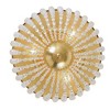 Crystorama Lighting Rylee 3 - Light Flush Mount in  Antique Gold - 4 of 4