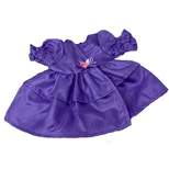 Doll Clothes Superstore Purple Party Dress Fits 15-16 Inch Baby Dolls