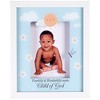 Dicksons Fearfully Wonderfully Made Child Of God, Blue/White 11 x 9 Inch MDF/Glass Photo Frame - 2 of 3
