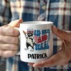 Red, White & Feral Raccoon Mug, Wild Patriot American Gift| OrnamentallyYou - 4 of 4