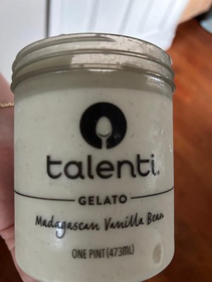 Talenti Tahitian Vanilla Bean Gelato, 16 Fluid Ounce -- 8 per case