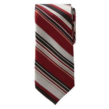 KS Signature by KingSize Men's Big & Tall  Classic Stripe Tie Necktie