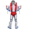 HalloweenCostumes.com Kid's Transformers Starscream Costume - Classic Cartoon Retro Decepticon Villain Halloween Costume - 2 of 4