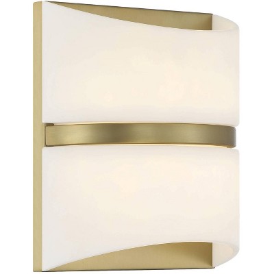 Minka Lavery Velaux 10 1/2" High Soft Brass LED Wall Sconce